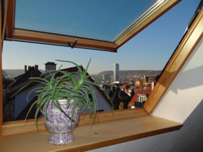 Гостиница attraktives 2-Zimmer-Apartment mit Ausblick  Йена